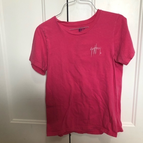 Guy Harvey Tops - Pink woman’s size small Guy Harvey Graphic T-Shirt